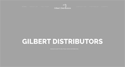 Desktop Screenshot of gilbertdistributors.com